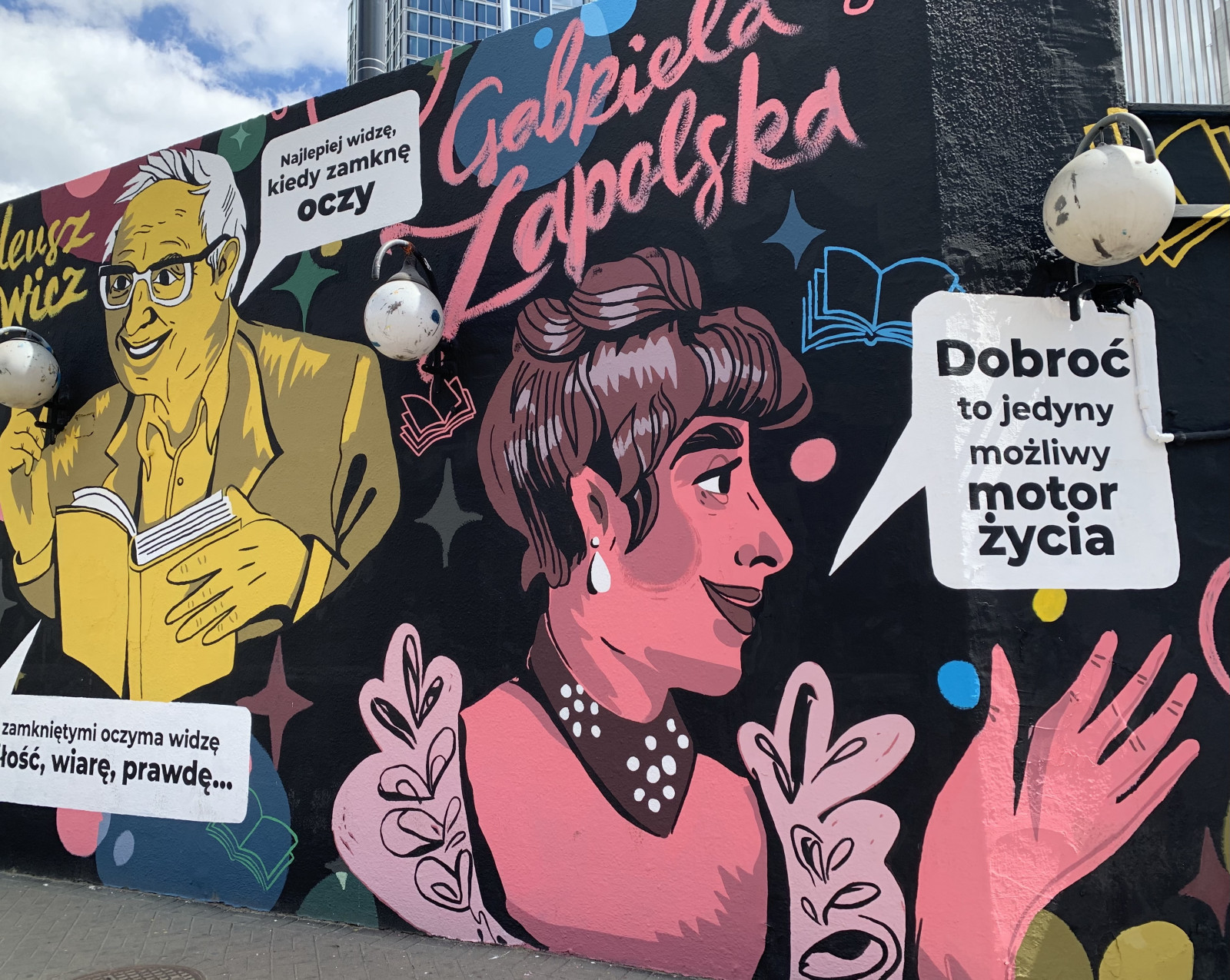 Gabriela Zapolska bohaterką muralu na warszawskiej „Patelni”