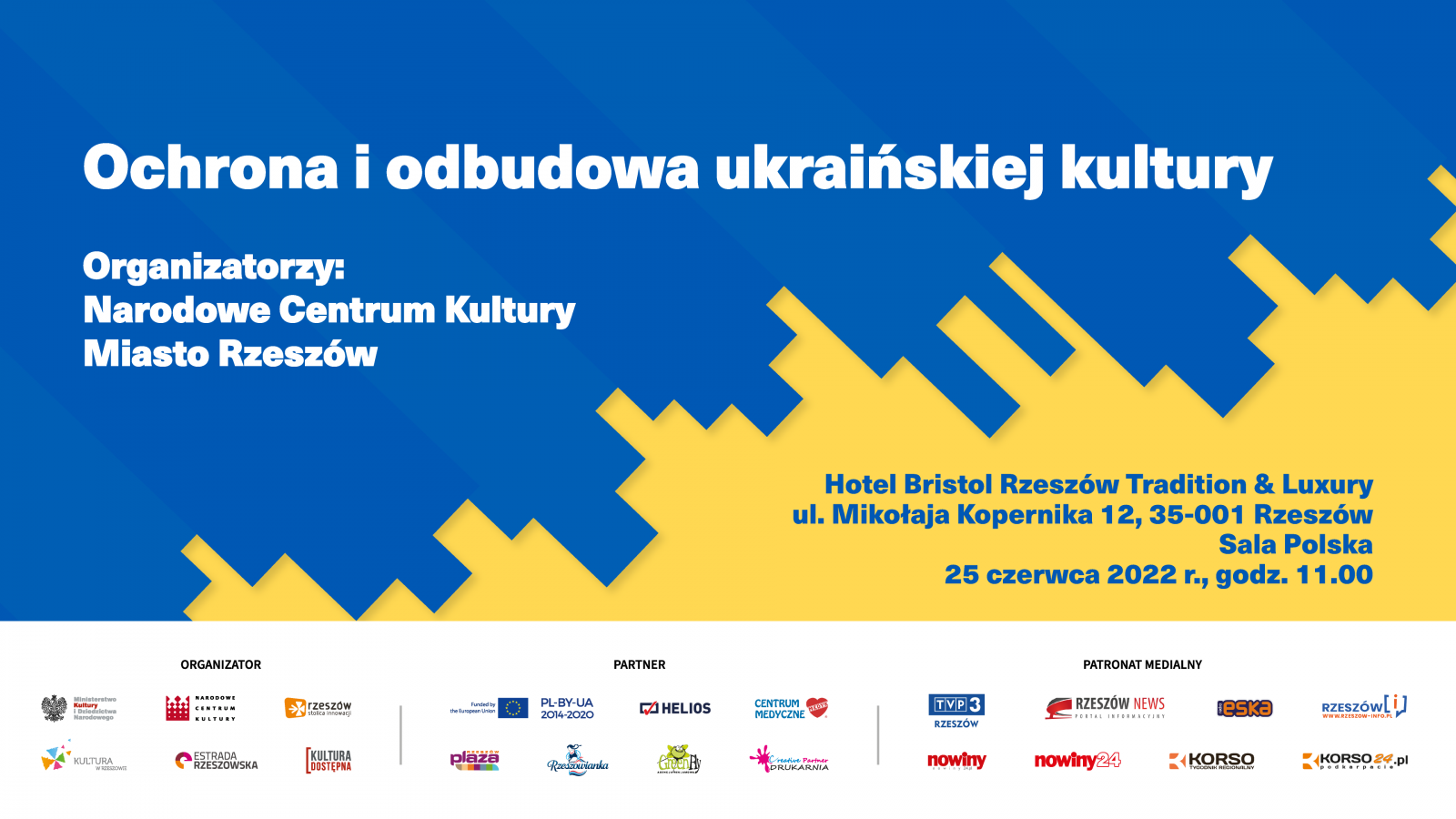 Wschód Kultury - konferencja "Ochrona i odbudowa ukraińskiej kultury" - 25.06.2022