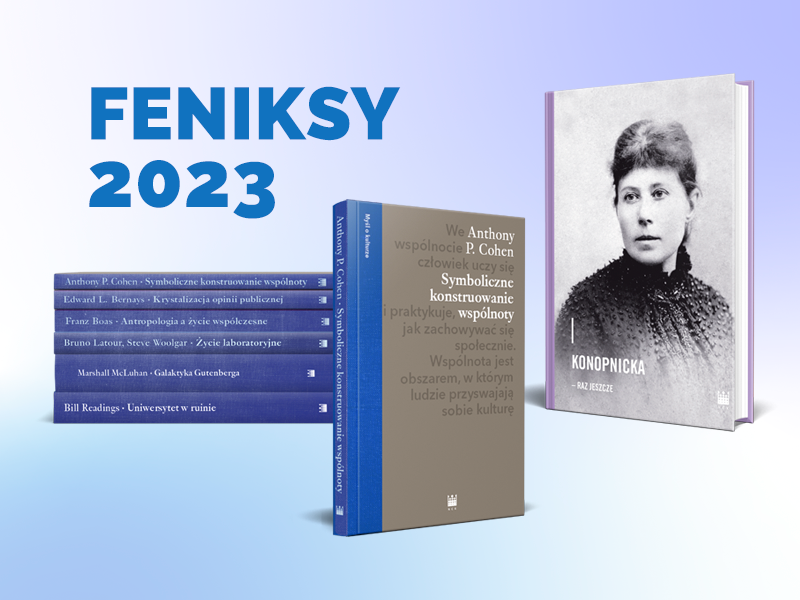 Publikacje NCK z nagrodami Feniks 2023