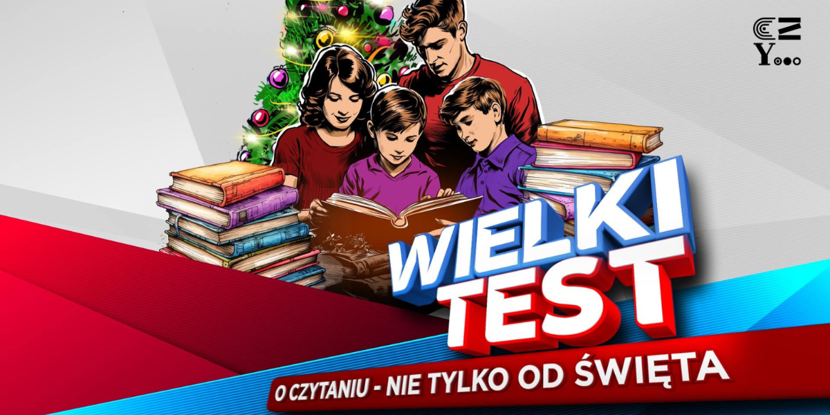Wielki Test o czytaniu – nie tylko od święta, 6 grudnia w TVP 1