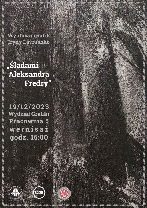 "Śladami Aleksandra Fredry" - wystawa grafik Iryny Ławruszko