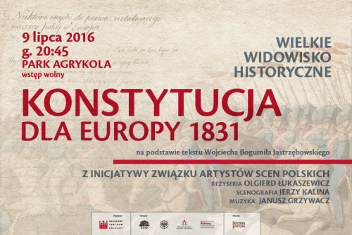 Widowisko historyczne: Konstytucja dla Europy 1831
