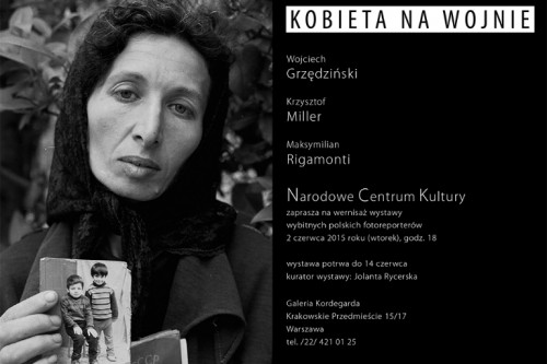 "KOBIETA NA WOJNIE" oczami polskich fotoreporterów - wystawa w Galerii Kordegarda