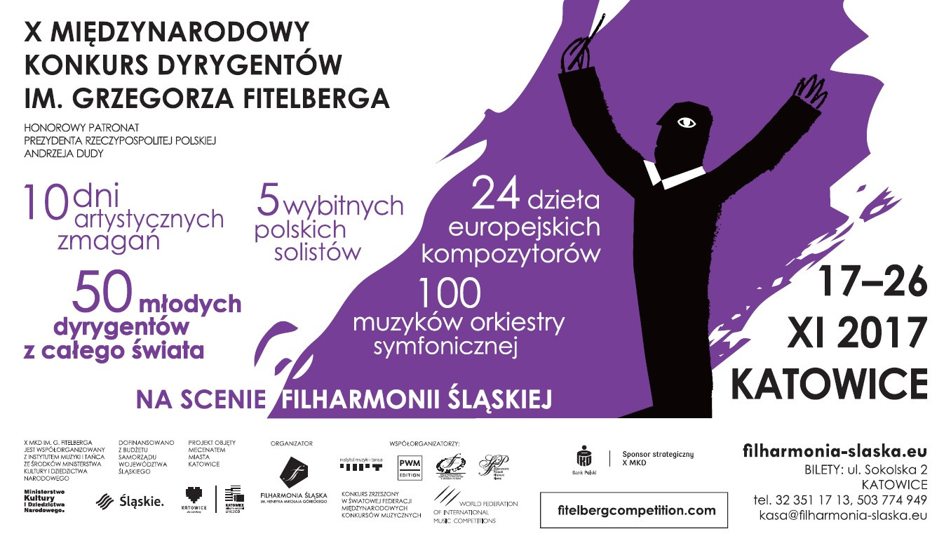 X Międzynarodowy Konkurs Dyrygentów im. Grzegorza Fitelberga | Narodowe
